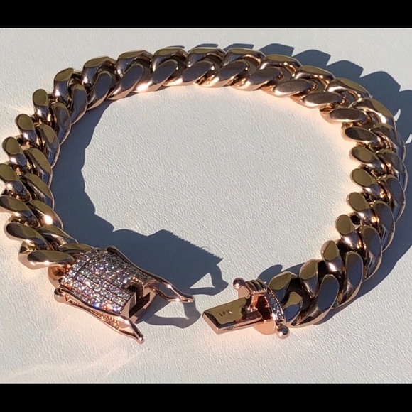 Other - 💎 14K Gold Miami Cuban Link Bracelet 💎